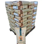 BADGER medienos granulės – 65 x 15 kg maišų paletė